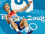 Андрей Сильнов - олимпийский чемпион в прыжках в высоту
