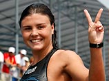 Россиянка Лариса Ильченко завоевала олимпийское золото Пекина в плавании на открытой воде в марафонской дистанции на 10 км у женщин