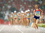 Ольга Каниськина выиграла "золото" в ходьбе на 20 км с олимпийским рекордом