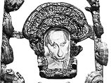 Любимый персонаж художника - бывший президент, а ныне премьер-министр РФ Владимир Путин. На портрет Путина из грибов у мастера ушло два месяца кропотливой работы