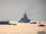 Возвращении кораблей Черноморского флота в Севастополь после выполнения миротворческих задач у берегов Абхазии