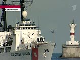 Американский "гуманитарный" корабль Dallas прибыл из Грузии в Севастополь Американский "гуманитарный" корабль Dallas прибыл из Грузии в Севастополь