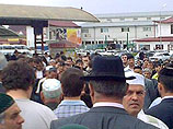 По разным оценкам на митинге в Назрани собрались до 1000 человек