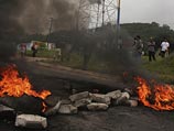 Противники президента Боливии блокировали дороги к газовым месторождениям страны