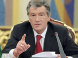 Накануне вечером Ющенко пригрозил распустить парламент и объявить досрочные выборы