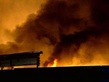 В Москве загорелось деревянное здание базы каскадеров 