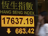 Резкое падение ведущих индексов на азиатских биржах продолжается