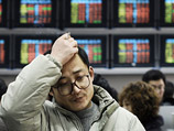 Также произошло значительное понижение на Шанхайской фондовой бирже