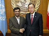 Президент Ирана Махмуд Ахмади Нежад уже провел в Нью-ЙОрке встречу с генеральным секретарем ООН Пан Ги Муном