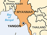 На автобусной остановке в столице Бирмы прогремел взрыв: шесть пострадавших