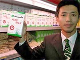 На Тайване китайским молоком с меламином отравились уже трое детей и одна мать
