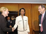 Выступая в пятницу на заседании СБ ООН, госсекретарь США Кондолиза Райс отметила, что ее делегация намерена вынести на обсуждение вопрос об угрозах президента Ирана в адрес Израиля