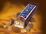 В ходе проверки меламин был найден в шоколадных батончиках Snickers