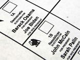 В открепительных бюллетенях для голосования на президентских выборах, распространенных в округе Ренселер в штате Нью-Йорк, Барак Обама был обозначен как "Барак Осама"