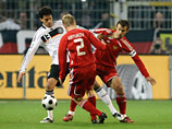 Футбольные сборные Германии и России встретятся сегодня в Дортмунде на стадионе "Вестфаленштадион" в матче отборочного турнира чемпионата мира-2010