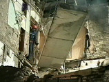 Взрыв в многоэтажном общежитии города Шахты: обрушились перекрытия между этажами