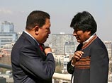 Уго Чавес презентовал президенту Боливии 16 внедорожников для личной охраны