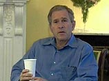 Джордж Буш поздравил жену с днем рождения и выпил за здоровье будущего президента США