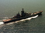 По пути к берегам Венесуэлы российский атомный крейсер "Петр Великий" зашел на главную базу ВМС Франции
