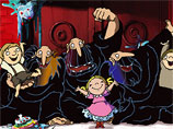 В кинотеатрах также можно будет посмотреть отлично нарисованный старомодный мультфильм "Три разбойника" (Германия, 2007, Хайо Фрайтаг)