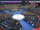 В Москве в Гостином дворе открылся X съезд "Единой России" В Москве в Гостином дворе открылся X съезд "Единой России"