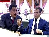 Медведев и Чавес попили чаю на противолодочном корабле "Адмирал Чабаненко"