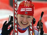 Биатлонистка Екатерина Юрьева выиграла "бронзу" в первой гонке сезона