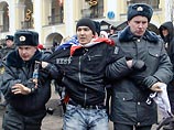 В Петербурге за участие в несанкционированном митинге задержан 61 человек