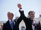Уходящий президент США Джордж Буш по-прежнему одержим идеей распространения демократии по всему миру Уходящий президент США Джордж Буш по-прежнему одержим идеей распространения демократии по всему миру