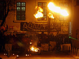 В Афинах возобновились столкновения анархистов с полицией