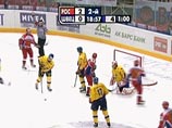 Россия разгромила Швецию и упрочила лидерство в хоккейном Евротуре 