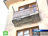 В Томске обрушилась стена жилого дома: жильцы эвакуированы