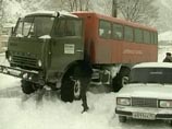 Транскавказская автомагистраль, связывающая  Россию с Закавказьем, закрыта из-за снегопада