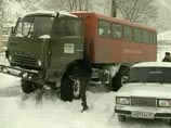 Транскавказская автомагистраль, связывающая Россию с Закавказьем, закрыта из-за снегопада Транскавказская автомагистраль, связывающая Россию с Закавказьем, закрыта из-за снегопада