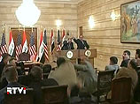 14 декабря во время совместной пресс-конференции Буша и иракского премьера Нури аль-Малики в Багдаде аз-Зейди внезапно метнул в Буша свои ботинки