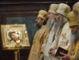 Участники Поместного собора РПЦ перед избранием Патриарха собрались на Божественную литургию