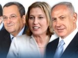 Ливни призвала Нетаньяху войти в правительство Израиля под ее руководством, но тот сам претендует на пост премьера