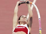 Елена Исинбаева установила два мировых рекорда за один день