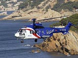 В море упал британский вертолет с 18 людьми на борту 