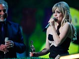 24-летняя валлийская певица Даффи стала вечером в среду победительницей сразу в трех номинациях при присуждении главной британской музыкальной премии Brit Awards