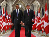 В Оттаве Обама обсудил с канадским премьер-министром Стивеном Харпером ряд вопросов, передает со ссылкой на американские СМИ "Интерфакс". Наибольшее внимание уделялось экономическим проблемам, отмечает американская телекомпания CNN