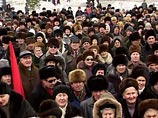 В Екатеринбурге митингующие против монетизации льгот перекрыли движение