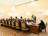 Путин обсудил с министрами параметры бюджета на 2009 год Путин обсудил с министрами параметры бюджета на 2009 год
