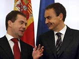 Запись совместной пресс-конференции Сапатеро и Медведева в Мадриде была размещена в интернете и распространилась с невероятной скоростью. Наблюдатели в восторге от оговорки испанского премьера. Как пишет ABC, Сапатеро взорвал интернет