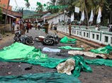 Взрыв смертника, убившего на Шри-Ланке 14 человек, успели снять на камеру (ФОТО, ВИДЕО) Взрыв смертника, убившего на Шри-Ланке 14 человек, успели снять на камеру (ФОТО, ВИДЕО)