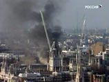 В центре Лондона бушует сильный пожар: эвакуированы 130 человек