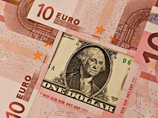 За неделю курс доллара к евро понес рекордные потери