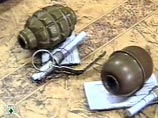 У задержанного боевика изъяты две гранаты