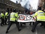 В Лондоне начался марш пострадавших от кризиса, приуроченный к саммиту "двадцатки"