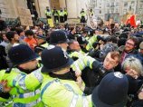 В ходе "антикризисных" демонстраций в Лондоне погиб один человек